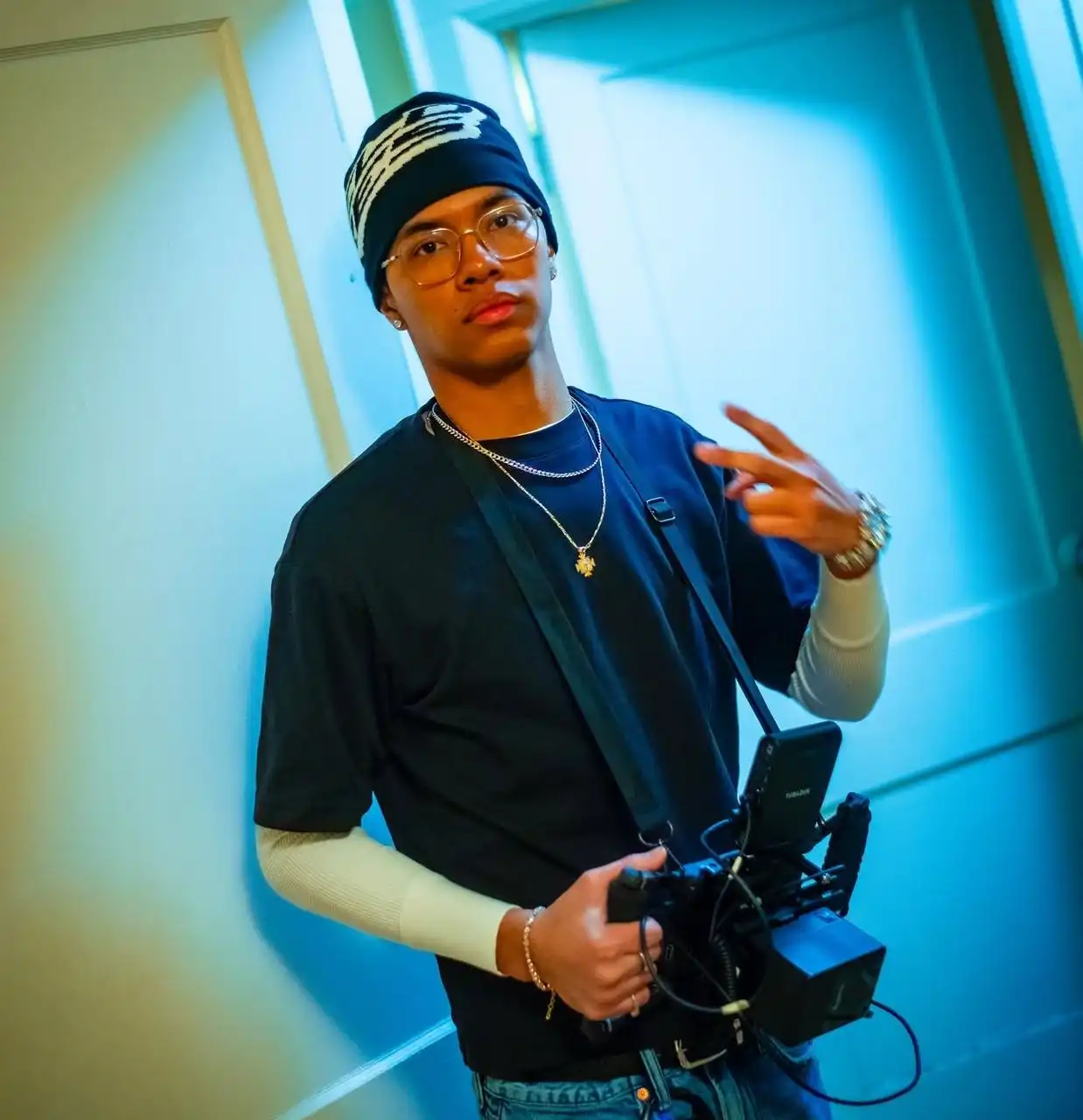 Retrato del director Franklin Briceño